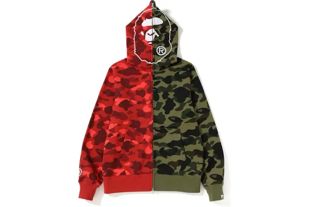 베이프 BAPE 1st x Color Camo 2nd Ape XL